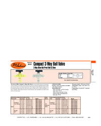 Thumbnail of document Data Sheet - 3MSV Compact 3-Way Ball Valve